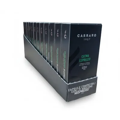 Nespresso kompatibilne kapsule CARRARO CREMA ESPRESSO - 120 kapsula