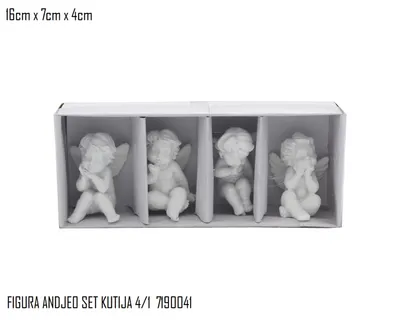 Set figura Anđeli 4/1