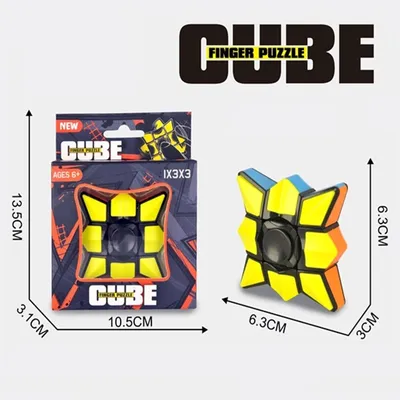 Magična fidget puzzle kocka spiner