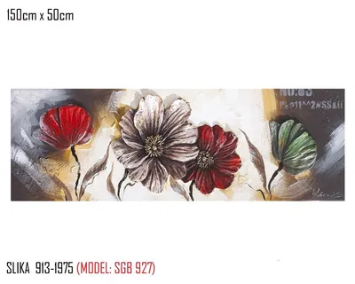 Slika 3D 150 x 50 cm