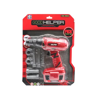 Dječija igračka bušilica sa dodacima – GOOD HELPER set alata