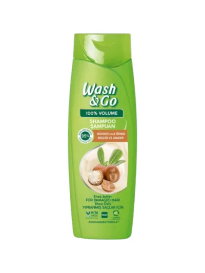Wash & Go Šampon sa Shea Maslacem - 360 ml