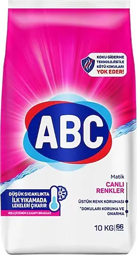 ABC Matik Praškasti Deterdžent - Žive Boje 10 kg