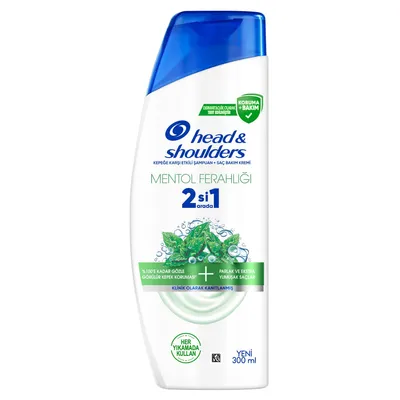 Head & Shoulders 2u1 Šampon - Mentol Svježina 300 ml