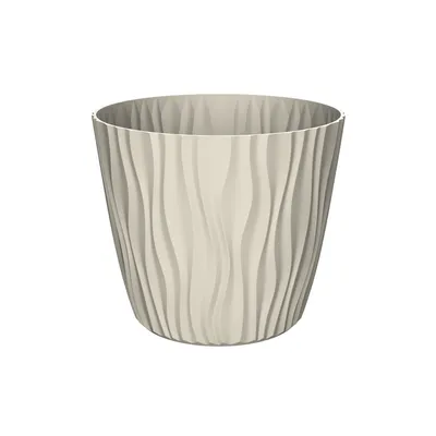Saksija SAHARA 18 cm - Bež