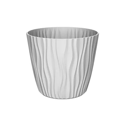 Saksija SAHARA 18 cm - Bijela