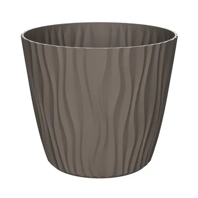 Saksija SAHARA 35 cm - Mokka