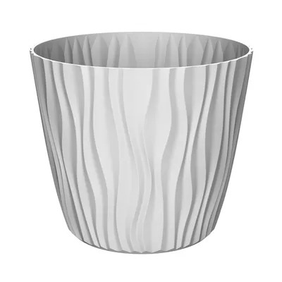 Saksija SAHARA 35 cm - Bijela