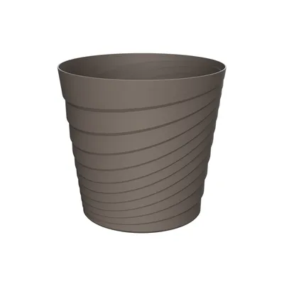 Saksija TOSCANA 18 cm - Mokka