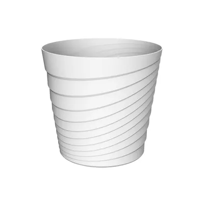 Saksija TOSCANA 18 cm - Bijela