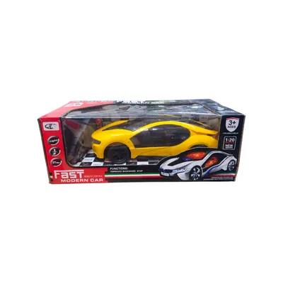 Igračka auto na daljinsko upravljanje 1:20 - Žuta