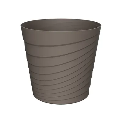 Saksija TOSCANA 22 cm - Mokka