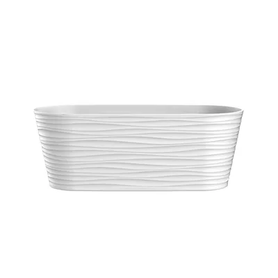 Saksija MODENA 35 cm - Bijela