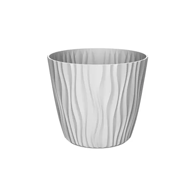 Saksija SAHARA 14 cm - Bijela