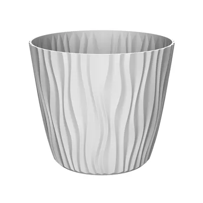 Saksija SAHARA 30 cm - Bijela