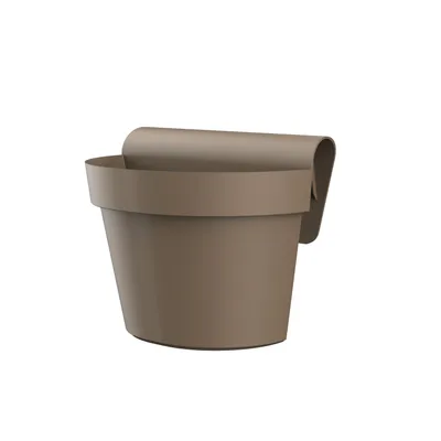 Žardinjera saksija sa nosačem 30 cm - Mokka