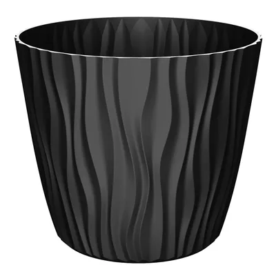 Saksija SAHARA 40 cm - Crna