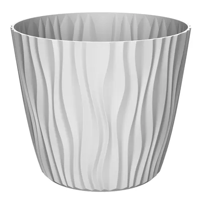 Saksija SAHARA 40 cm - Bijela