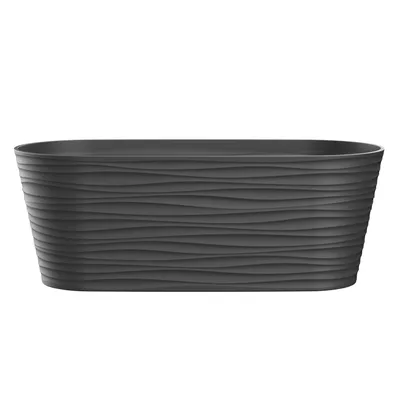 Saksija MODENA 50 cm - Tamno siva