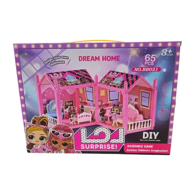 BARBIE SET Villa kućica sa lutkicama 47 dijelova