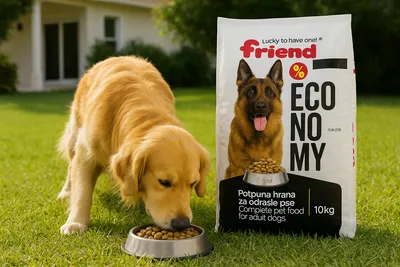 FRIEND Economy – Hrana za odrasle pse 10 kg