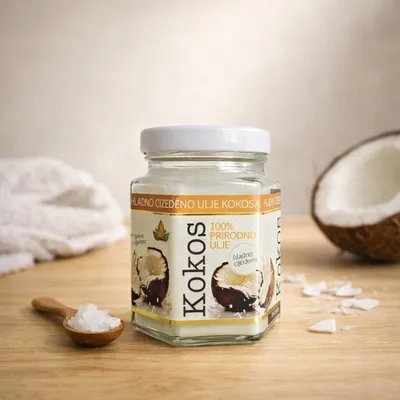 Kokosovo ulje hladno cijeđeno 100 ml - GAMEHA