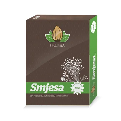 Smjesa protiv masnoce u krvi 450g Gameha