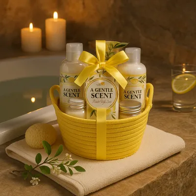 Lumina Spa set A Gentle Touch, poklon paket za kupanje i masažu