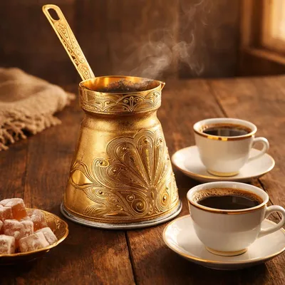 Džezva Gold 500 ml - tradicionalna džezva za kafu