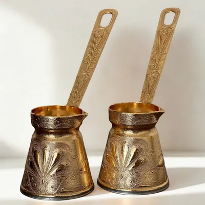 Mala džezva za kafu – Elegant mini gold