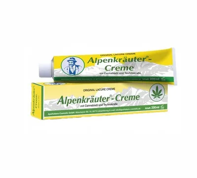 Alpenkrauter alpska krema sa uljem kanabisa i vražjom kandžom – 200 ml