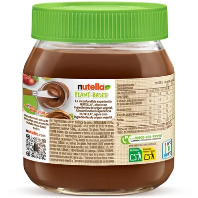 Ferrero Nutella plant based vegan namaz 350 g