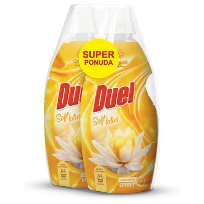DUEL Soft Lotus omekšivač za veš 2×1.6L (128 pranja)