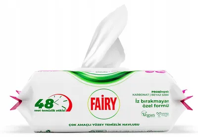 FAIRY višenamjenske vlažne maramice za čišćenje Lily 100/1