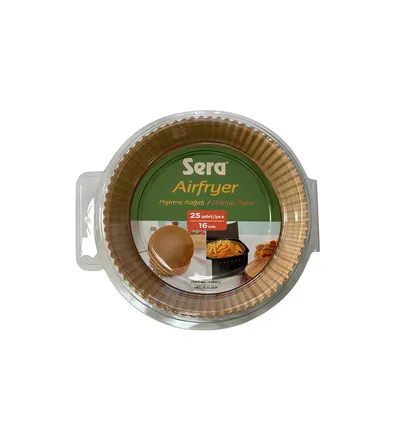 Sera papir za pečenje za air fryer (fritezu) 16 cm - 25 kom