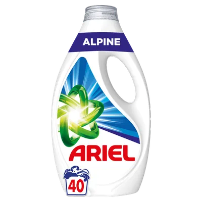 Ariel Alpine tečni deterdžent 1.8L – 40 pranja