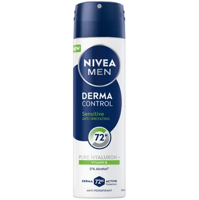 Nivea Men Derma Control dezodorans u spreju – Sensitive 150 ml