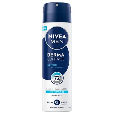 Nivea Men Derma Control Defend dezodorans u spreju, 150 ml