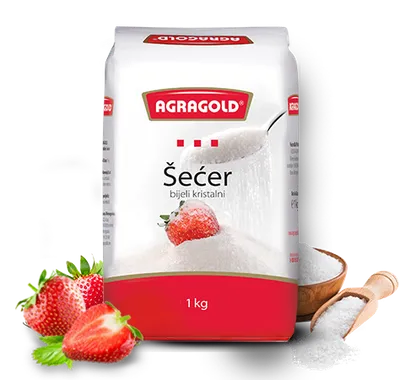 AGRAGOLD Bijeli kristalni šećer 25 kg