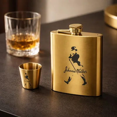 Premium poklon set - boca 230 ml sa čašicama i upaljačem