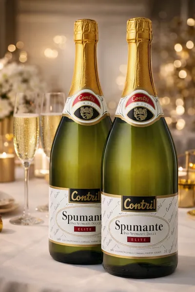 Contri Spumante Elite šampanjac 0,75 l - paket 2 kom, poluslatko pjenušavo vino