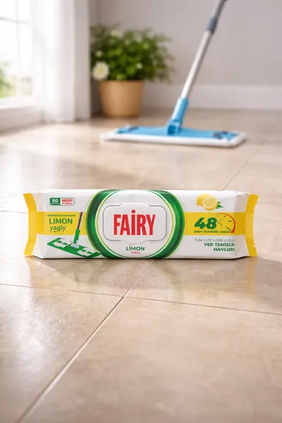 FAIRY Limun set 3u1 - mop + vlažne maramice za mop 2/1