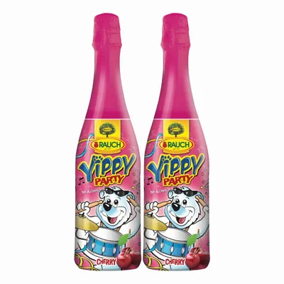 Yippy Party dječiji šampanjac višnja 0,75 l, paket 2 kom