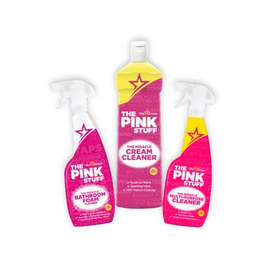 THE PINK STUFF 3u1 Set čudesnih sredstava za čišćenje