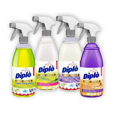 Diplo Super set sredstava za čišćenje - 4 spreja