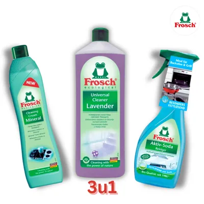 FROSCH 3u1 ekološki set – čistoća doma uz snagu prirode