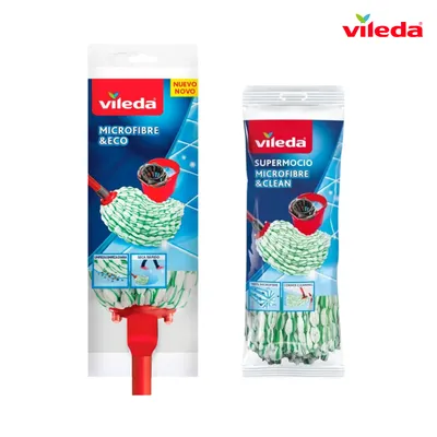 VILEDA 2u1– mop i uložak Microfibre & Eco System