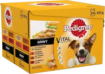 PEDIGREE Adult MEGA paket 24x100g – mokra hrana za pse, piletina u umaku