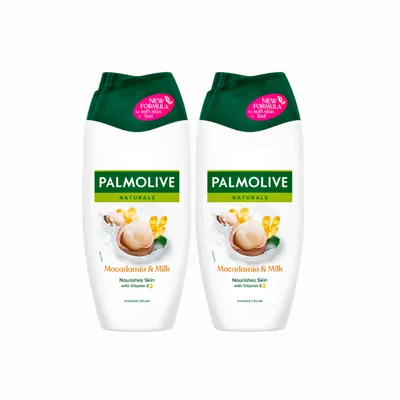 PALMOLIVE Naturals Kupka Macadamia & Milk 2x250 ml