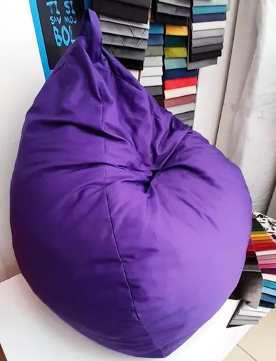 Merak Home Lazy bag, 50x110 cm, Ljubičasta